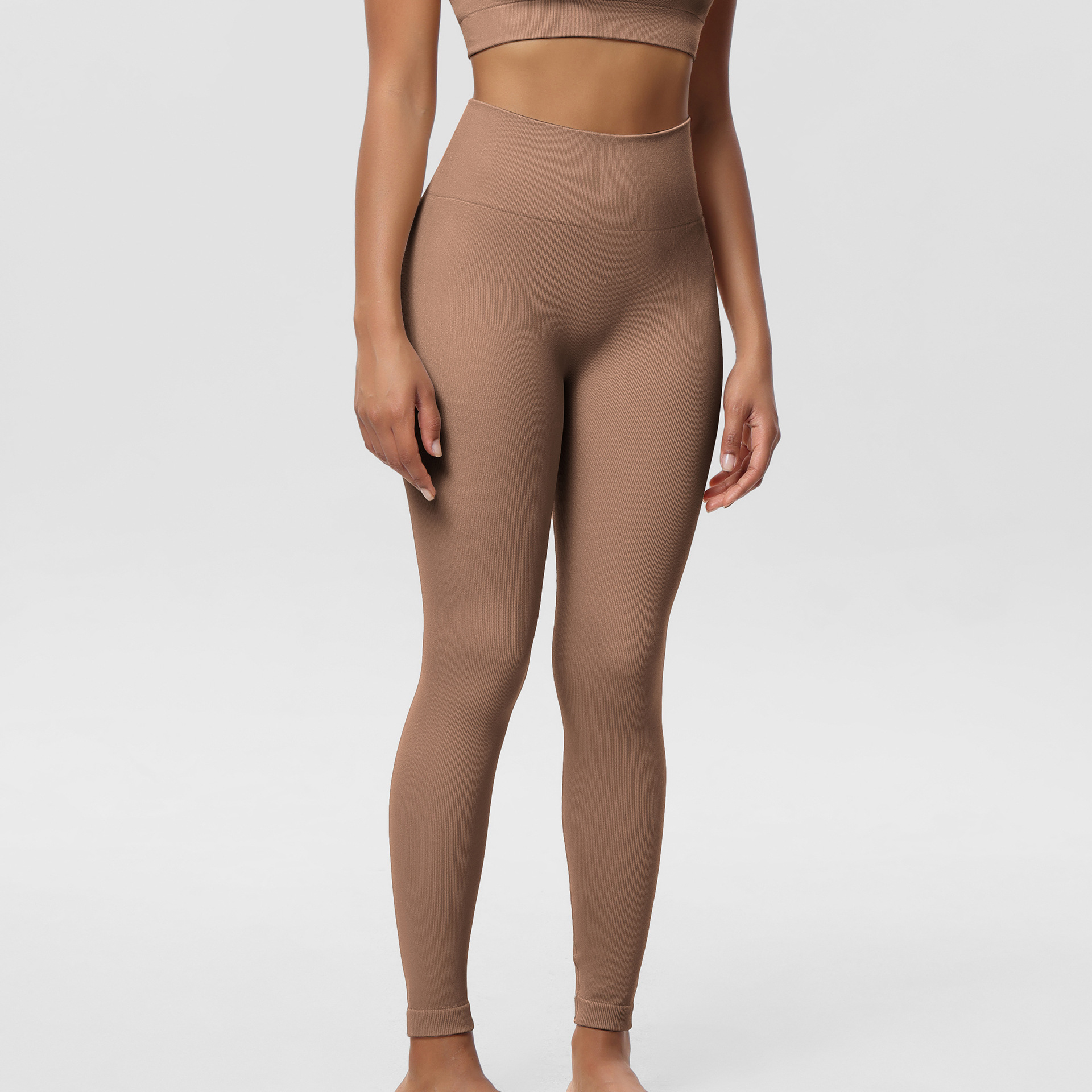 Womens Seamless High Waist Leggings Running Outdoors Workout Activewear Pants